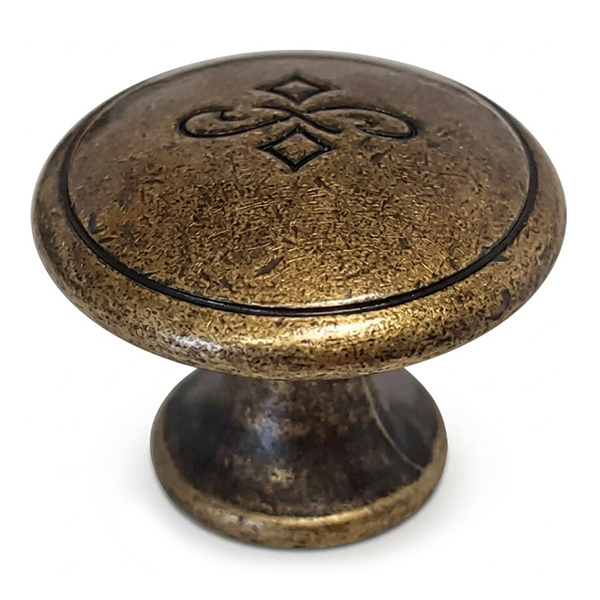 Metal Style Pomolo per Mobili in Zama Florence MOD. 624